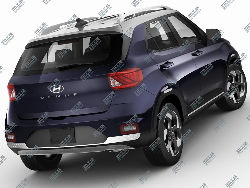 images/goods_img/2021040232/3D Hyundai Venue 2020 model/2.jpg